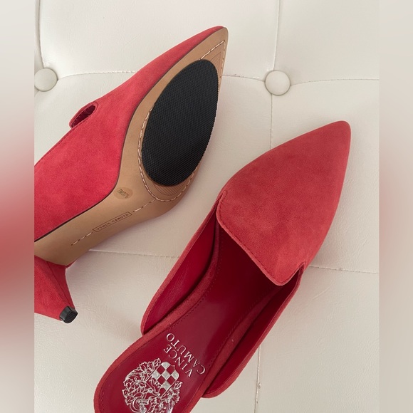 Vince Camuto red mules - Picture 3 of 8